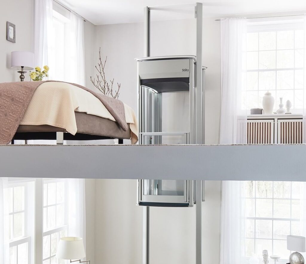 Stiltz Home Lift Space-saving home elevator solution for homes in the Philippines