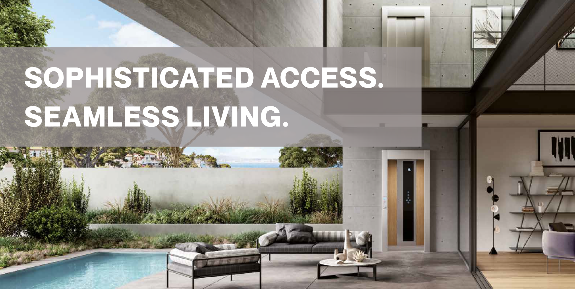 Vimec E20_2 customized home elevator for modern homes